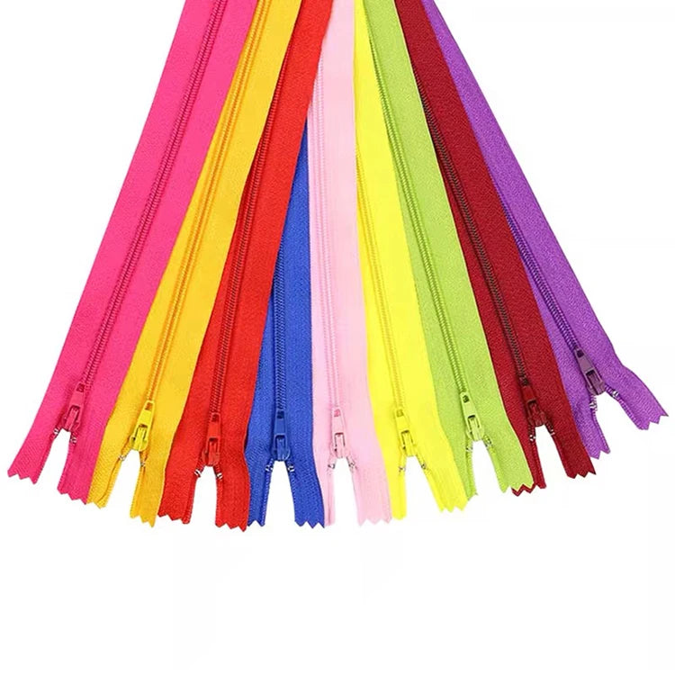 3# 5# Black rainbow Iridescent Nylon Teeth Zipper