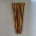 Olive Solid Wood Japanese Chopsticks No Paint No Wax Non-slip High Temperature Resistance for Household Use