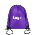 Cheap Travel Portable Beach Waterproofing Multi Color Portable Custom Printed Logo Drawstring Backpack Bag With Custom Logo