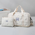 2024 Custom Logo Large Capacity Travel Gym Bag Wholesale Waterproof Oxford Zipper & Hasp Closure Unisex Fashion Style-2 Sets MegaBDM