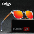 DUBERY OFFICIAL Men's Wooden Shades Sunglasses Polarized Lens Fashion 2026 Sunglasses UV400 Unisex Custom Sunglasses 2026