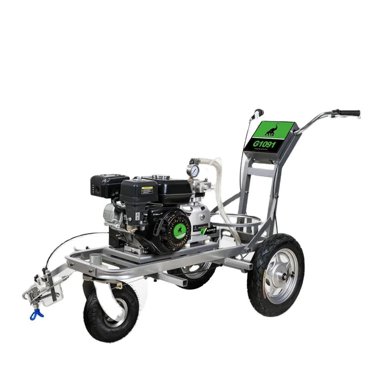G1091 Hydraulic Cold Road Marking Machine Construction Machinery for Highway Paint Marking Equipment Application