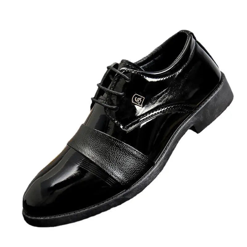 New Men's Formal Leather Shoes Business Casual Fashion Simple Official Shoes