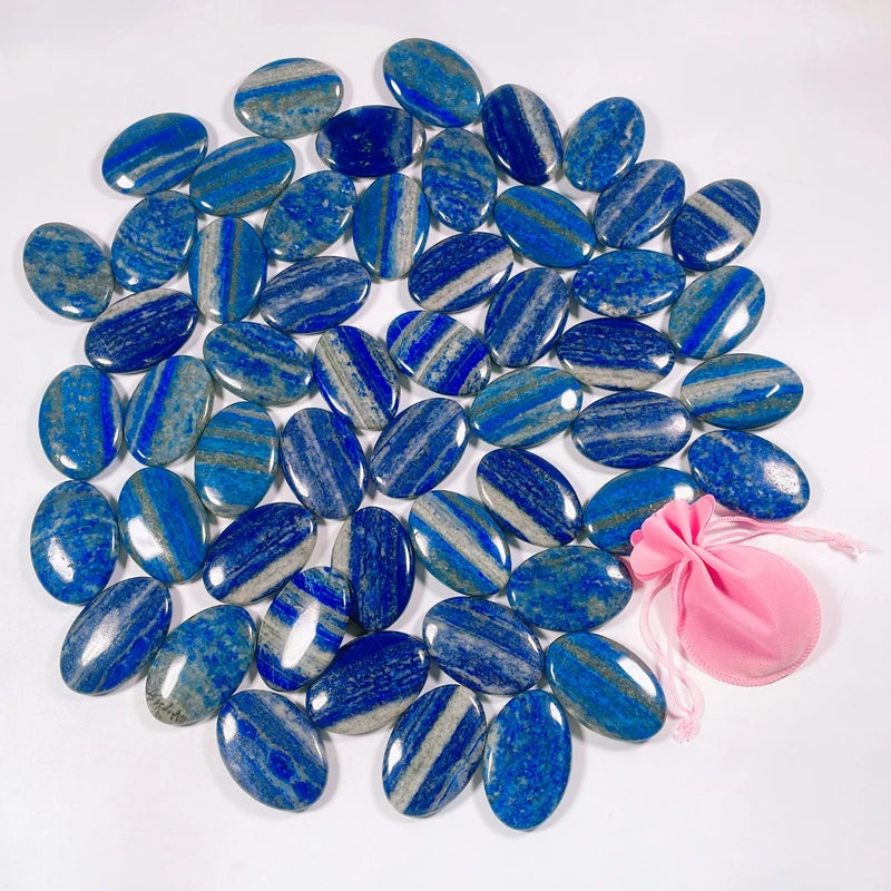 Hongzhuo Professional Stone Factory Wholesale Inspiration Crystal Healing Lapis Lazuli Stone Energy Chakra Stone