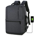 Large Capacity Multifunctional USB Backpack Waterproof Anti-Theft Custom Office Computer Camera Bag Zipper Fashionable Polyester