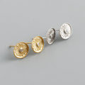New Fashion Simple Earrings S925 Sterling Silver Sunflower CZ Stud Earrings for Women