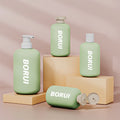 Luxury HDPE Plastic Shampoo Packaging 200ml-500ml Lotion Bottle Dye Cosmetic Bottles for Liquid Soap