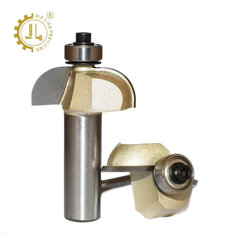 Tideway Double Edging Router Bits Cove Bits Ball Bearing Profile Milling Cutters for Woodworking Custom OEM Support