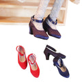 7cm 1/3 BJD Doll Accessories Educational DIY Mini Model Toy with Shoes BLACK HORSE PU Patent Leather Certified Safe