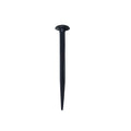 TP3005 13*dia 8.5 Black Mushroom Shape Stake Plastic pp Picnic Tent Peg Plastic Groundsheet Peg