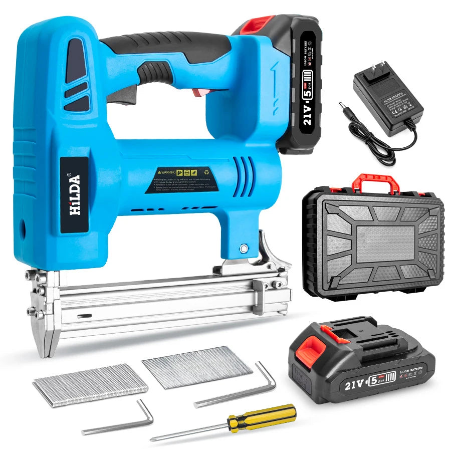 2023 Factory Wholesale Woodworking Tools Nail Gun for Concrete Stapler Applicable to Nail Gun for Wood With Suit Nail Gun