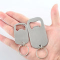 Flat Custom Bottle Opener Cheap Keychain Bottle Opener Stainless Steel Bottle Opener Keychain