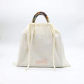 Promotional Custom Cotton Linen Drawstring Shopping Bag Reusable Muslin Cotton Gift Promotion Bg