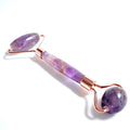 2026 Summer Welcomed Face Lifting Purple Crystal Gemstone Natural Crystal Amethyst Roller
