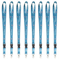 Polyester Lanyard Promotional Quality Assurance Sublimation Printed Neck Strap Lanyard