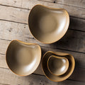 Hot Sale Porcelain Tableware Irregular Ceramic Soup Dish Plate for Restaurant Hotel
