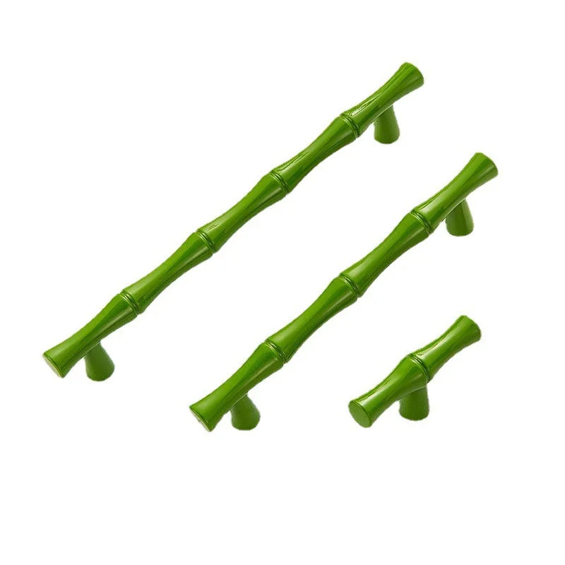 JAYA Modern Minimalist Cross-border Creative Drawer Furniture Zinc Alloy Hardware Exquisite Antique Bamboo Handle