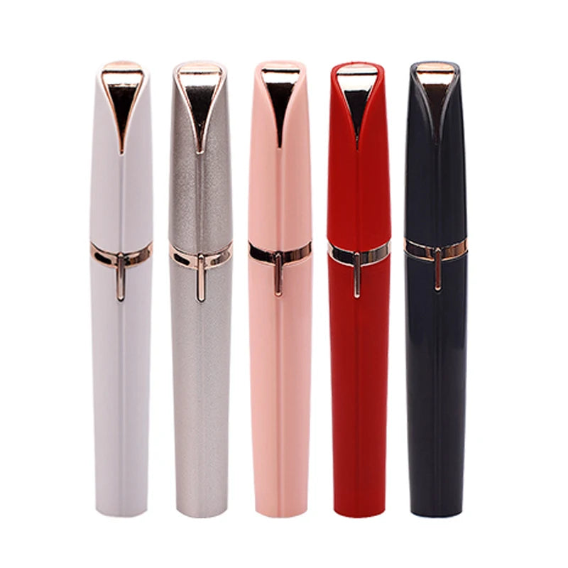 Usb Rechargeable Electric Painless Women Fashion Luxury Portable Mini Perfect Shaper Razor Epilator Eyebrow Trimmer Pen