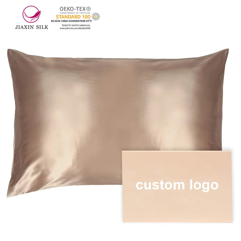 Custom 22mm Pillowcase Double Side Envelope Style 100% 6A Mulberrry Silk Pillow Case Hot Sale Products