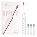 Ultracsonic Toothbrush Customize Logo Christmas Electric Toothbrushes Rechargeable Soft Brisltes Teeth Clean Electric Toorhbrush