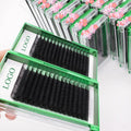 Lash Trays 0.03 0.05 0.07 mm Matte Black Volume Lash Extension Trays Cashmere Easy to Fan Individual Eyelash Extension