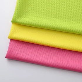 100% Polyester Bird Eye Fabric Quick Drying Moisture Wicking & Breathable Knitted Mesh for School Sports Wear & Weddings
