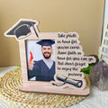 CLBX 2024 Season Wooden Photo Frame Polished Pine for Home & Desktop Decoration Graduation 3D Photo Frame Product