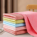 Factory Wholesale  Square Organic Microfiber Kitchen Cleaning Cloths Quick-Dry and Sustainable Household Towels