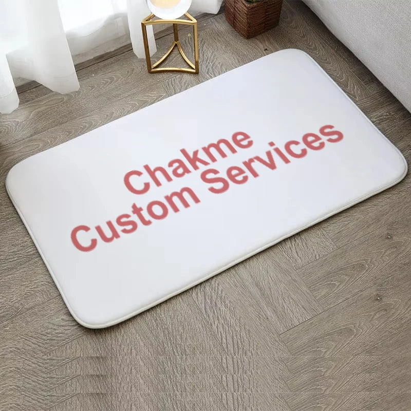 (Chakme) Blank Sublimation Toiled Mat Moisture Absorbent Uv Printed Christmas Printed