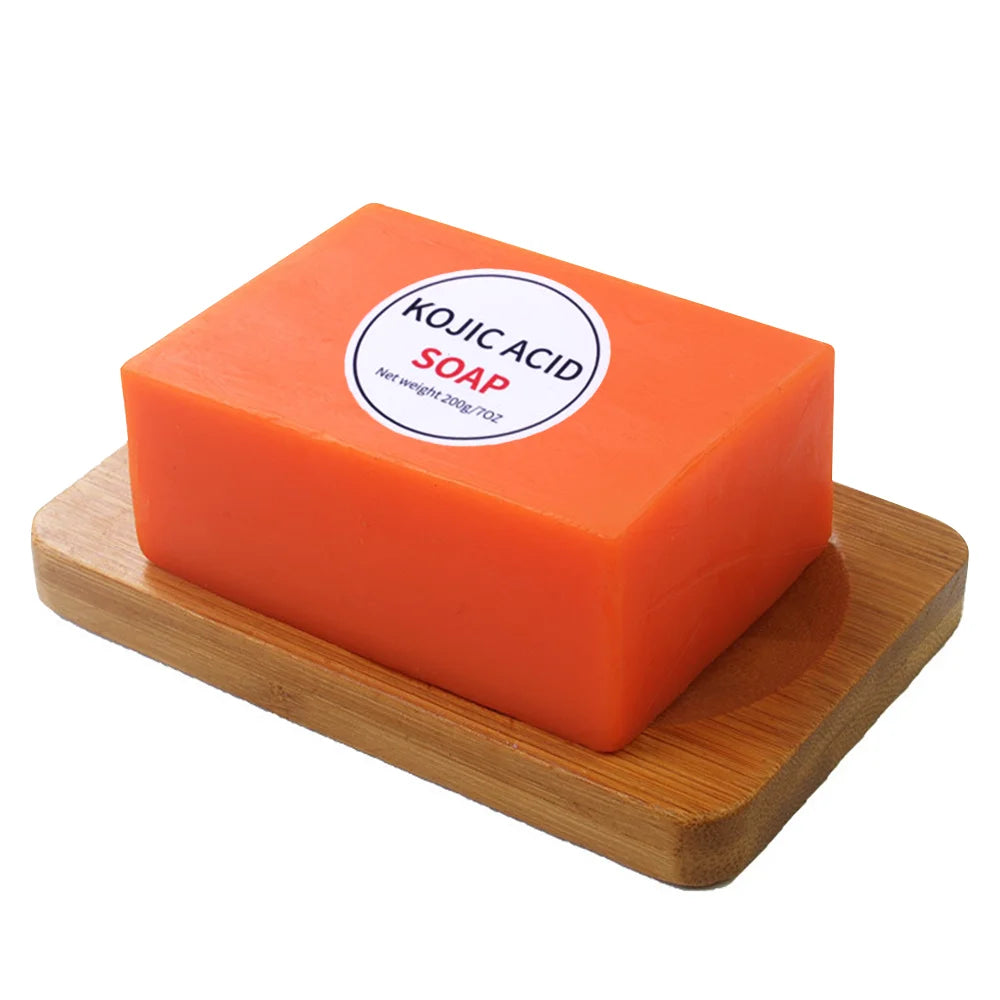 50% off Shipping Anti Acne Skin Cleaning Kojic Acid Bar Soap for Skin Lightening Bleaching Hand Made Organic Kojic Acid Soap