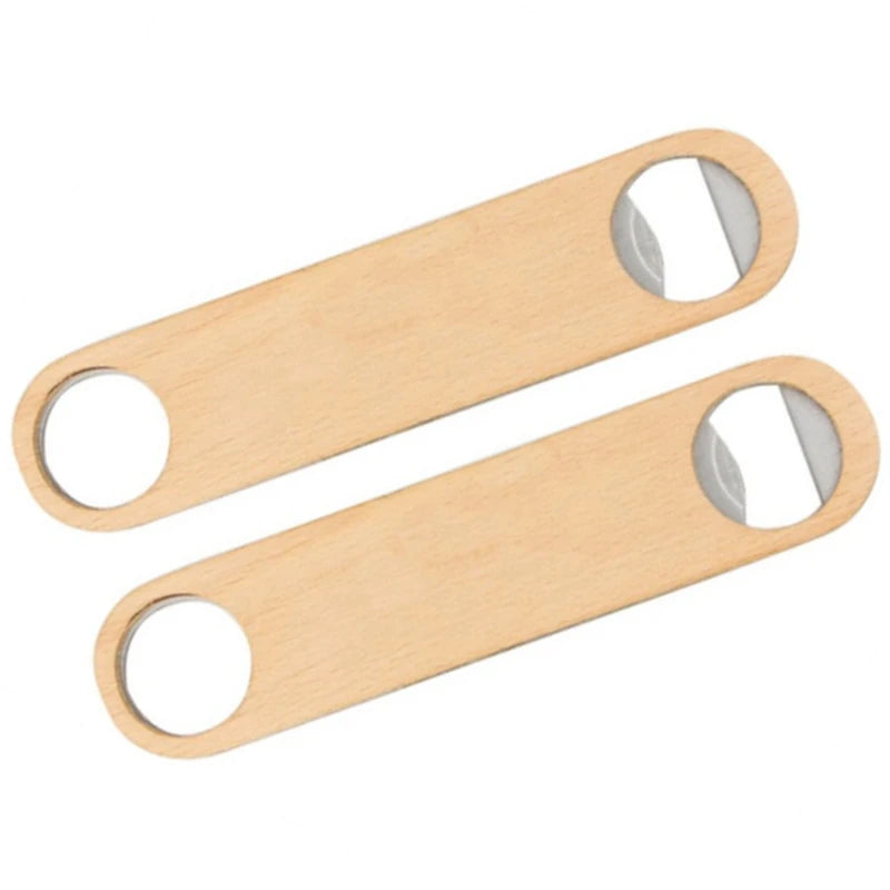 HXY Factory Online Wholesale Modern Custom Wood Bottle Opener Free Sample Blank Corkscrew for Beer Gift