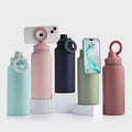 Custom 32oz 1L Big Sports Insulated Stainless Steel Water Bottle Magnet Lid Bpa Free Travel Sip Applicable Thermal Water Bottle