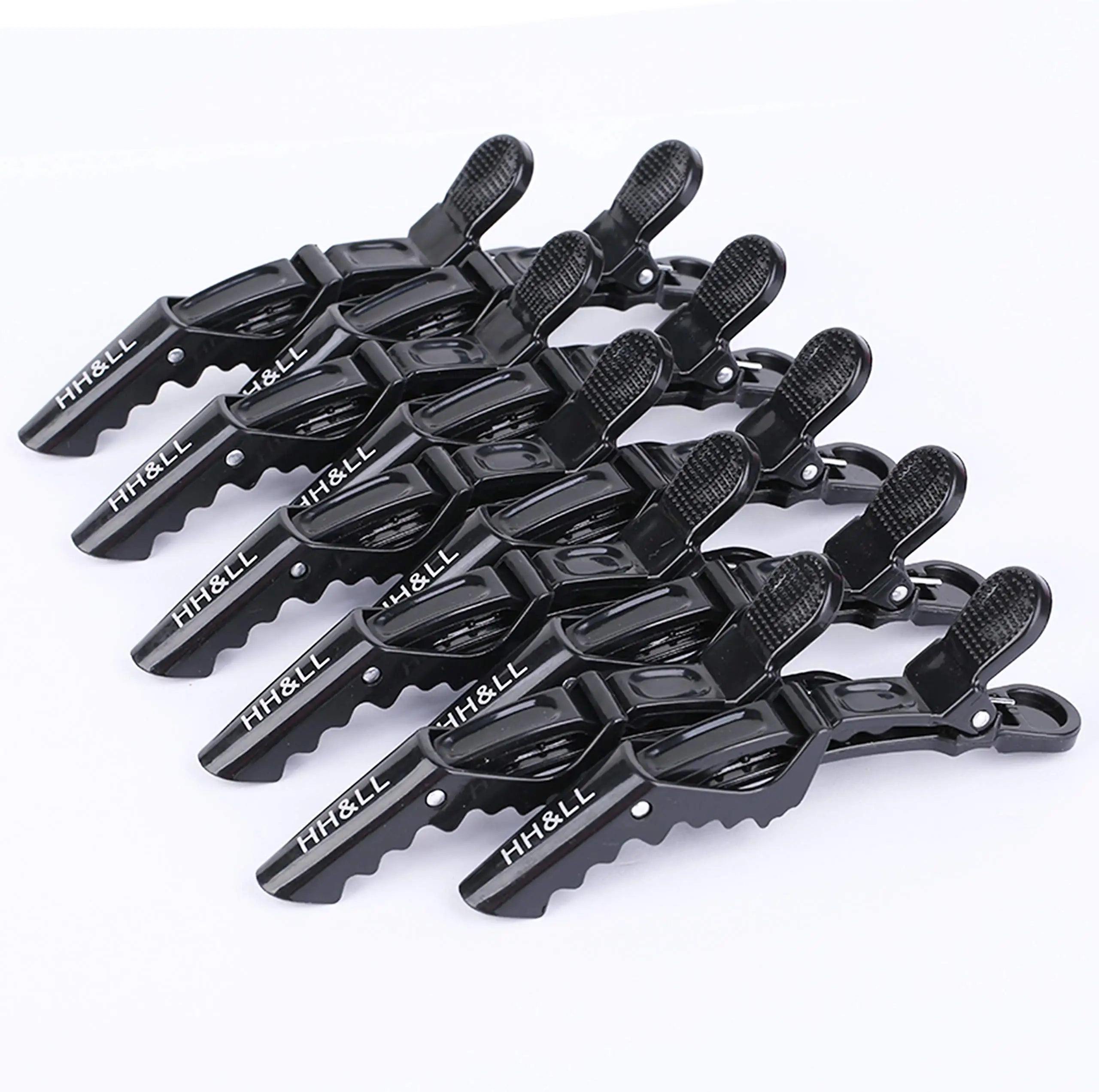 Hair Clips for Styling Wide Teeth & Double-Hinged Design Alligator Styling Sectioning Clips of Professional Hair Salon Quality