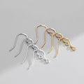 Wholesale Factory 925 Sterling Silver Earring French Fish Hooks Hypoallergenic Ear Wires Fine Jewelry Making Bulk Accessories