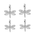 Fit Original Pan Charms Bracelet 925 Sterling Silver Family Dragonfly Bead for Women Jewelry Making