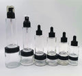 For Guangzhou Empty Cosmetic Perfume Skin Care Serum Body Hair Essential Beard Oil Spray Glass Dropper Bottle 30ml 5ml