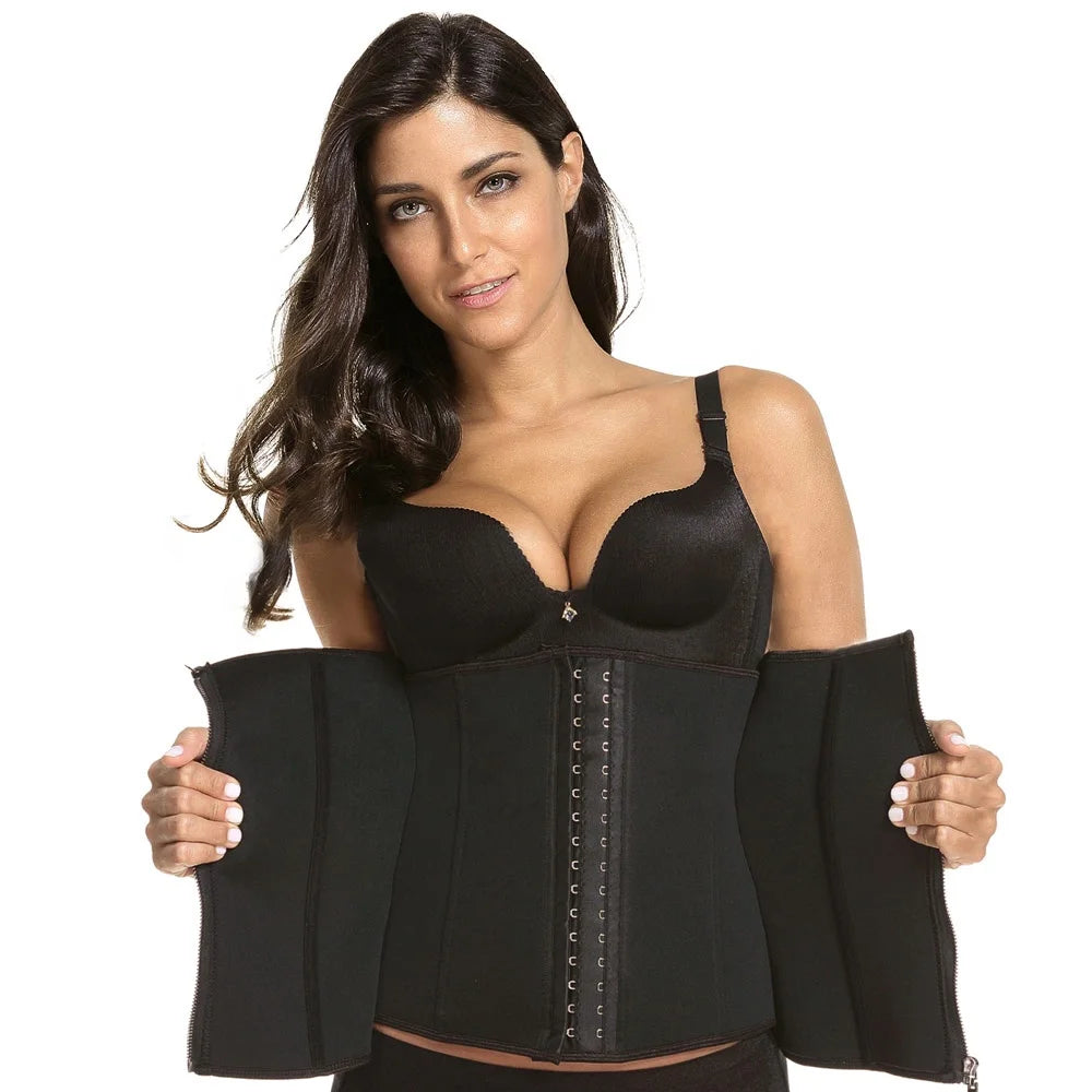 2021 Wholesale Private Label Waist Trainer for Women Plus Size Slim Body Girdles Corsets