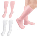 Silicone Knee Socks for Softening Rough Skin Anti-Cracking Foot Spa Gel Pedicure Beauty Personal Care Brand 1 Model 371000131