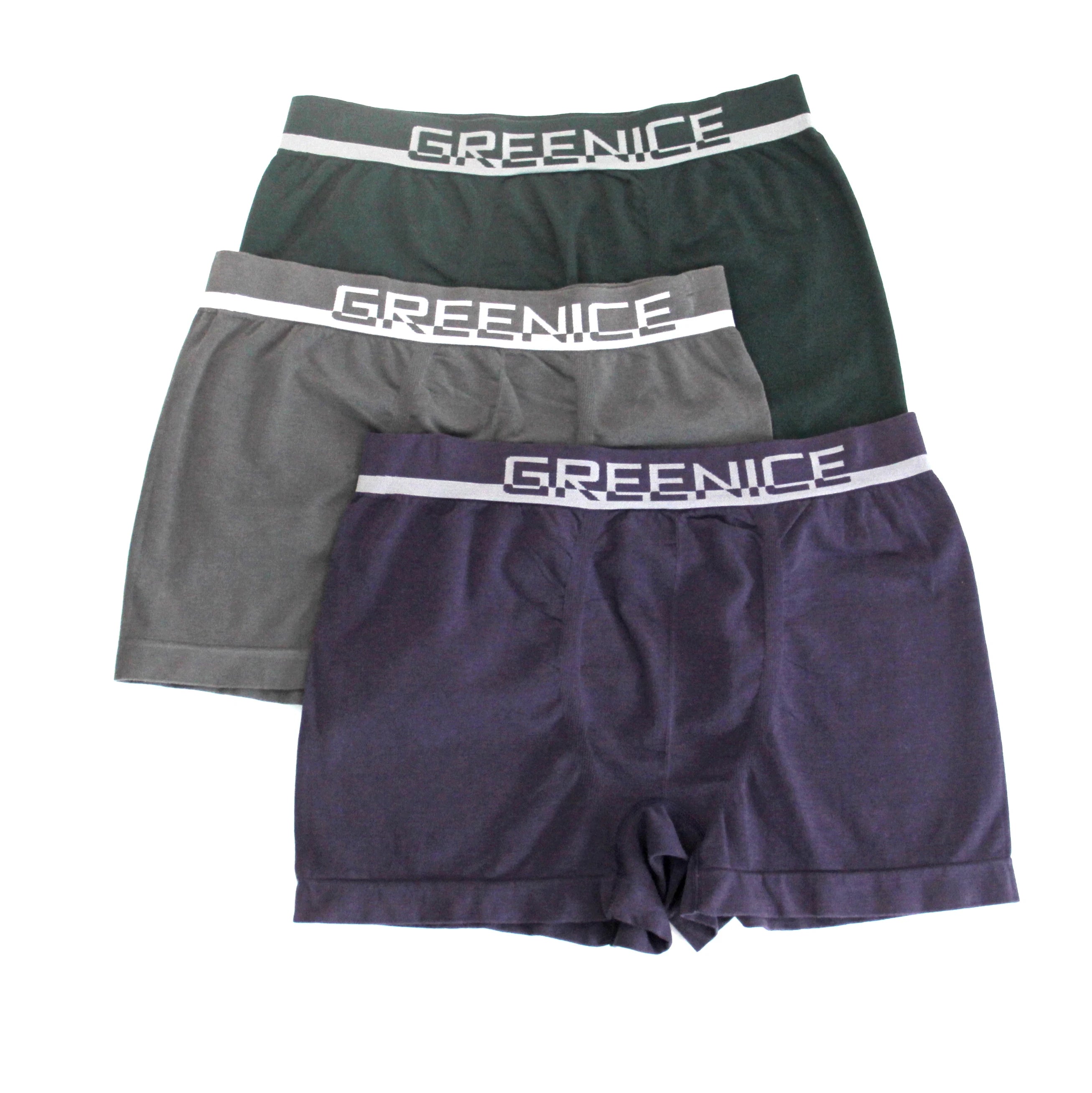 Latest Design Seamless Men Underwear Solid Color Simple Style Men Boxers Briefs