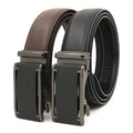 LQbelt New Automatic Buckle Belts Male Ratchet Genuine Leather Belt for Men OEM Factory Direct Selling Custom Logo