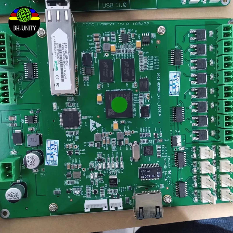 DPCS KM512 42pl Set Board USB-version 8 Heads Board Kit for Konica 512 Headboard Mainboard Whole Set Board for Km512 Printers