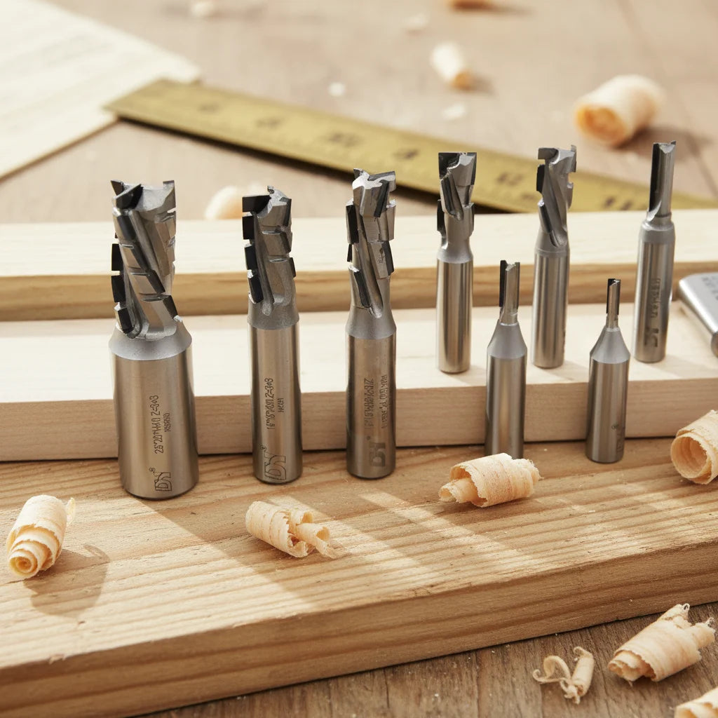 Industrial PCD Diamond Router Bits for Woodworking - Super Long Life & Smooth Finish