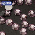 VDD 032 Lt.Amethyst SS3-SS30 Glass Rhinestones Crystal Glitter Stones Non Hotfix Flatback Stones Nail Art DIY Decorations
