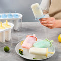 Eco-Friendly Silicone Ice Cream Popsicle Mold Portable Reusable DIY Homemade Summer Stocked Ice Cream Maker Tool