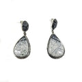 Crystalblue dot Something Blue Earrings Bridesmaids Gifts Earrings Bridesmaid Earring