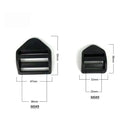 Hot Sale Eco-friendly Custom Logo Backpack Slide Buckle 25mm 38mm Superior Quality ISO Certified Ladder Stair Lock Custom Pom