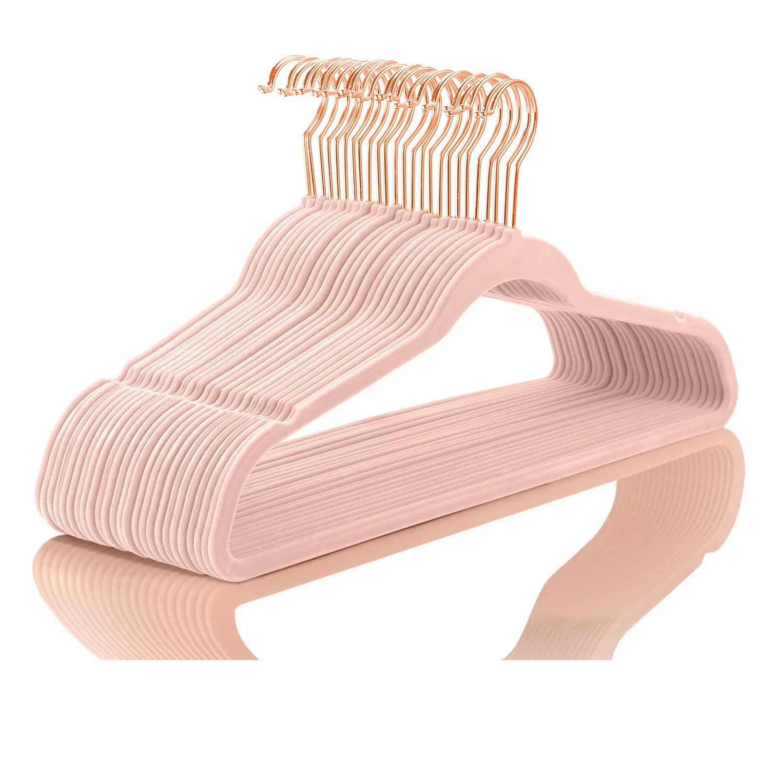 Hot Sells Custom Multi Layer Wall Mount Clothes Swimwear Velvet Hanger Connector Hooks  Modern logo