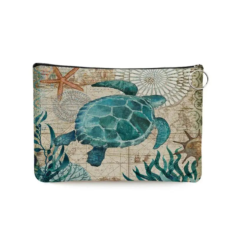 Qetesh Makeup Organizer Bag With Hanging Hook Luxury With Logo Eco Canvas Canvas Travel Makeup Case