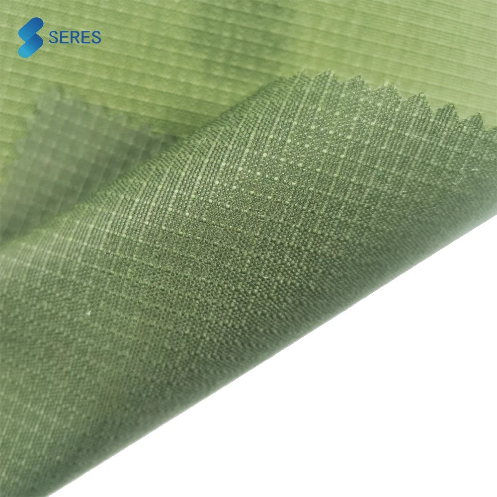 100% Polyester Waterproof 250D 300D Grid Fabric for Backpacks Polyester Pu Coated Fabric