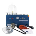 Auble Mini 2L Vacuum Casting Molds Jewelry Equipment Kit with Bell Jar & Pump Precious Metal Casting Jewelry Making Tools